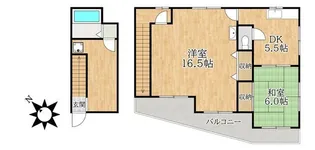 深澤荘【2階】の間取り
