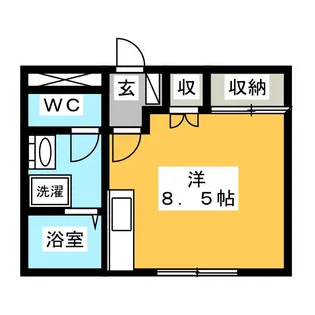 ピア大町【3階】の間取り