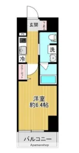 SHOKEN Residence横浜戸部【6階】の間取り