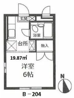 メゾン・プラザ【2階】の間取り