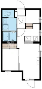 CLUB FLAT shimouma【3階】の間取り