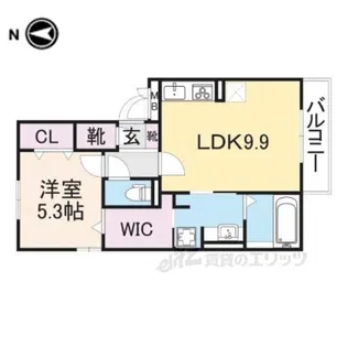 セレンディピティ【1階】の間取り