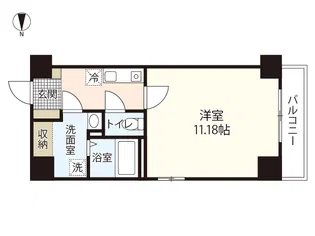 エメラルドHILL【2階】の間取り
