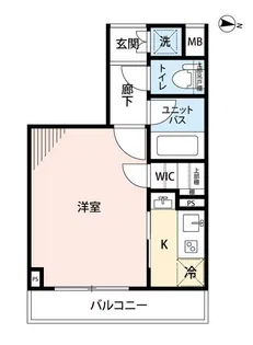 ルーブル多摩川八番館【3階】の間取り