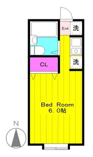 スカール向ヶ丘【1階】の間取り