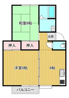 静岡県袋井市旭町1【アパート】の間取り