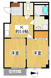 ウインドOC【3階】の間取り