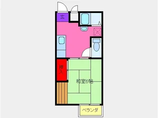 茨城県龍ヶ崎市【アパート】の間取り