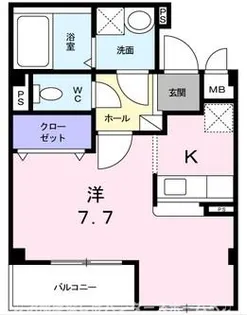 プリマベーラくずは【1階】の間取り