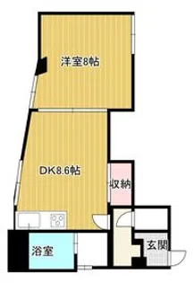 コーポラス新生【2階】の間取り