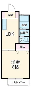 エクセル瑞雲【2階】の間取り