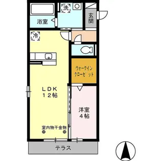 アドバンスS【1階】の間取り