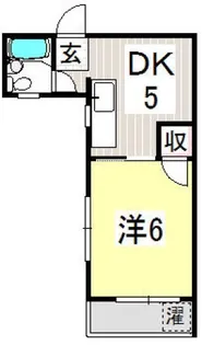 静岡県浜松市中央区高町【マンション】の間取り
