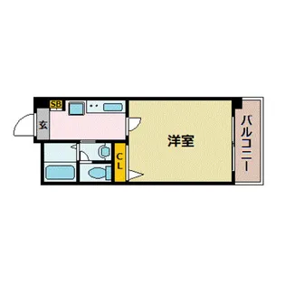 フィネス昭和町II【4階】の間取り