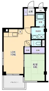 セントラルコーポフェニックス【2階】の間取り