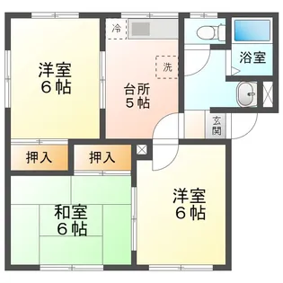 サステイン【2階】の間取り