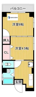 山田ビル【3階】の間取り
