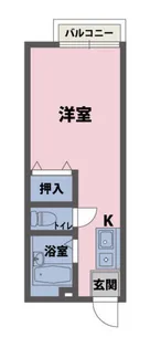 メゾンブランシュ【2階】の間取り