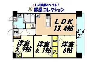 フローラ菜園場【8階】の間取り