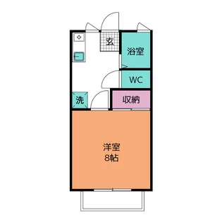 メゾン高木II【2階】の間取り