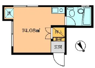 コーポ サカエ【1階】の間取り