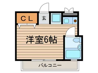 グリーンフラッツ成城【3階】の間取り