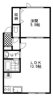 ドルチェ緑ヶ岡【3階】の間取り