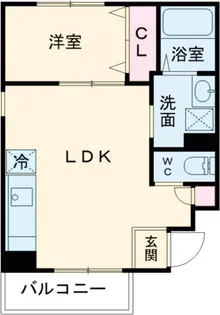 兵庫県小野市王子町【マンション】の間取り