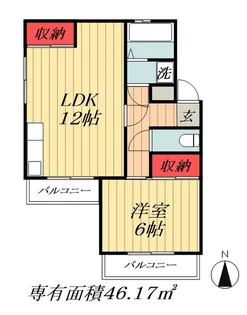 千葉県市川市市川南3【マンション】の間取り