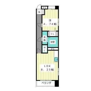 シーアイメゾン山の手【4階】の間取り