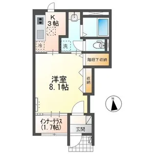マージュ(marge)【1階】の間取り