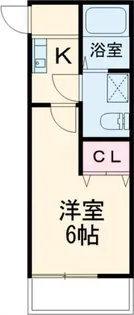 カインドネス吉祥寺南町B棟【2階】の間取り