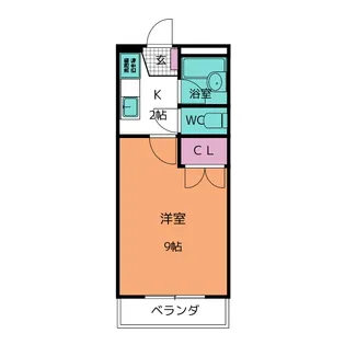 パレスアオイ【2階】の間取り