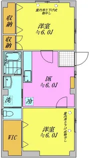みすずマンション【1階】の間取り