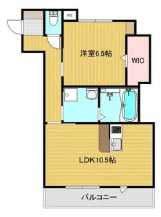 カジハナ【3階】の間取り