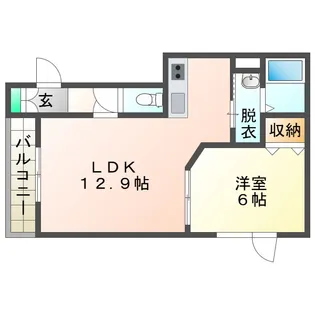 プレシャスビレッジVI【1階】の間取り