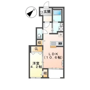 aimable(エマーブル)【1階】の間取り