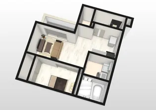 仮称)REGALEST 青江V【3階】の間取り