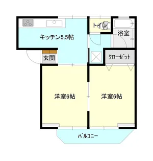 コーポ25【1階】の間取り