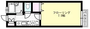シャルム中村II【2階】の間取り