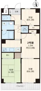 岩沢第一ビル【3階】の間取り
