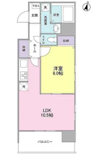 東京都江東区東陽1【マンション】の間取り