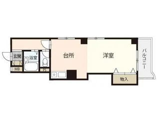 ラフィーネ府中【2階】の間取り