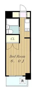 1Rの間取り画像