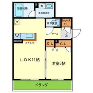 シャーメゾンK【3階】の間取り