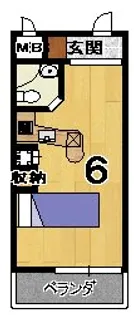 ラ・パルフェ・ド・レジェール【1階】の間取り