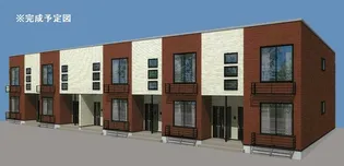 ハピネス落合B【1階】の外観