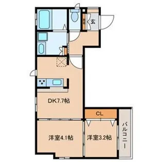 エスコート目白【3階】の間取り