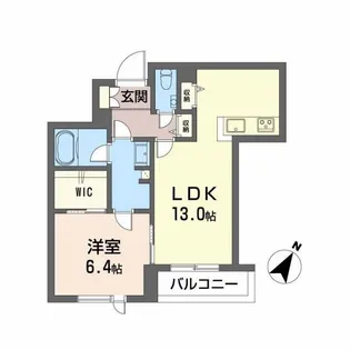 シャーメゾンエレガント【2階】の間取り
