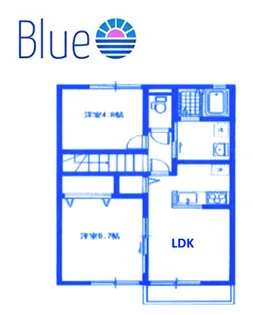 インブルーム【2階】の間取り